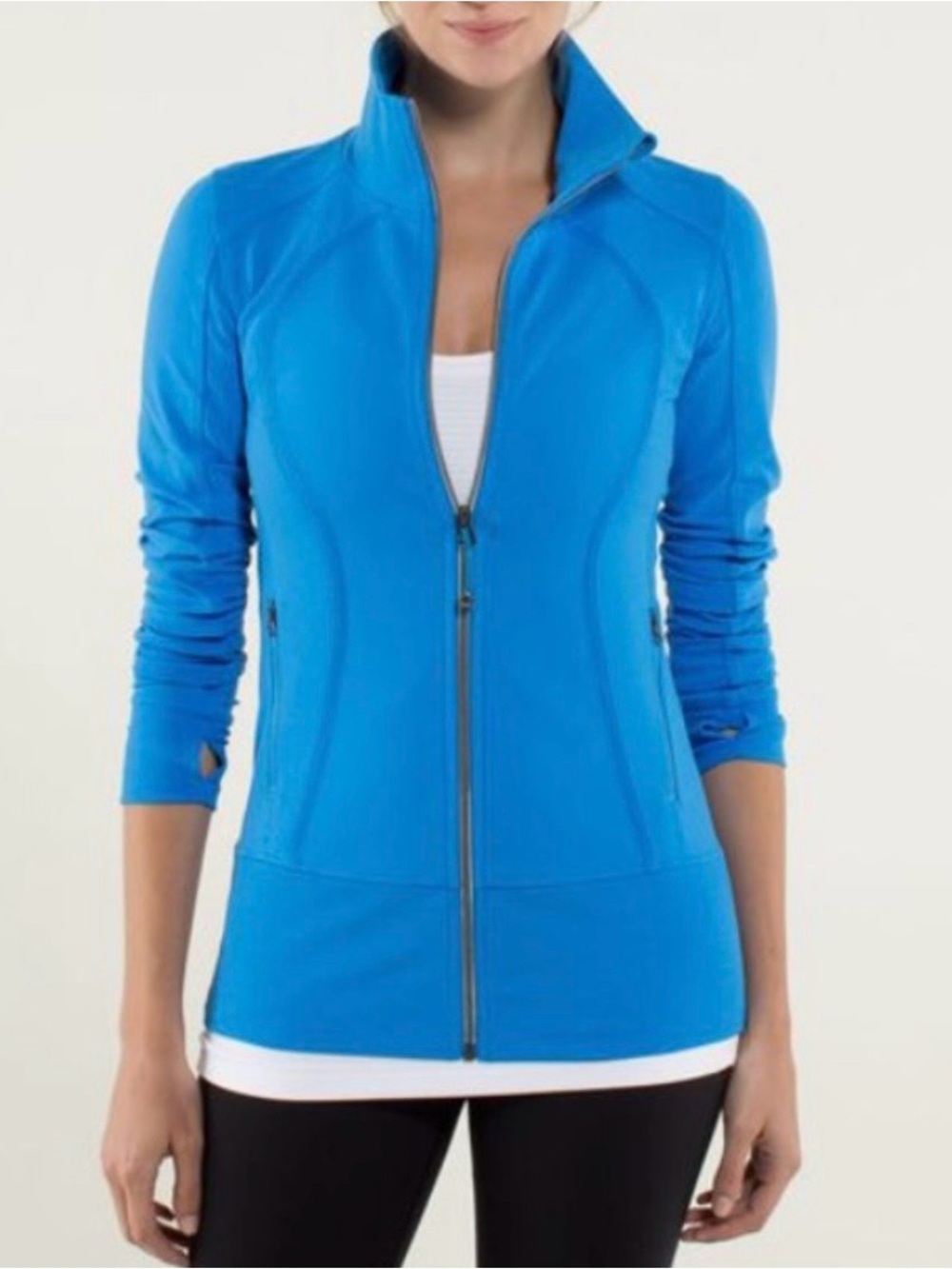 Lululemon size 8 blue zip up